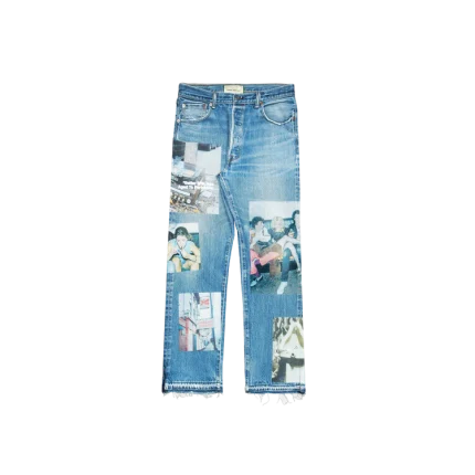 Better With Age Tabloid Denim Jeans