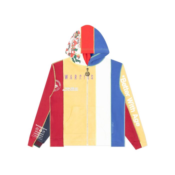 BWA 5 PANEL ZIP-UP HOODIE
