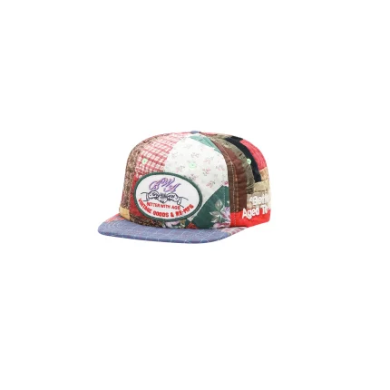 BETTER WITH AGE TRIBUTE RECONSTRUCTED QUILT HAT
